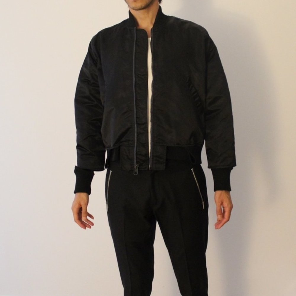 Longjourney Men’s Nylon Bomber Jacket